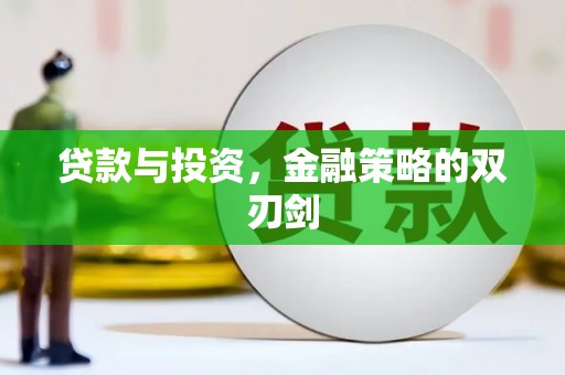 墨江贷款与投资，金融策略的双刃剑