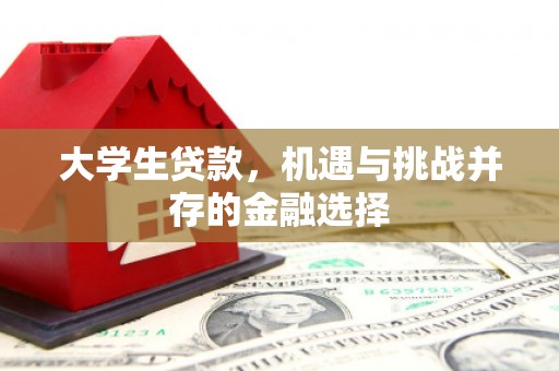 墨江大学生贷款，机遇与挑战并存的金融选择