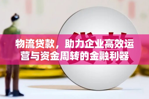 墨江物流贷款，助力企业高效运营与资金周转的金融利器