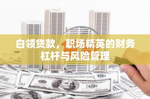 墨江白领贷款，职场精英的财务杠杆与风险管理