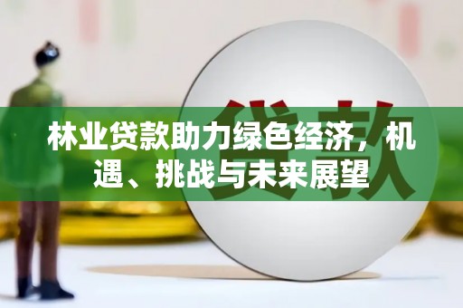 墨江林业贷款助力绿色经济，机遇、挑战与未来展望