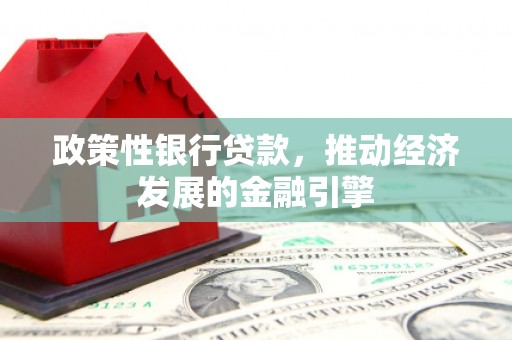 墨江政策性银行贷款，推动经济发展的金融引擎