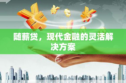 墨江随薪贷，现代金融的灵活解决方案