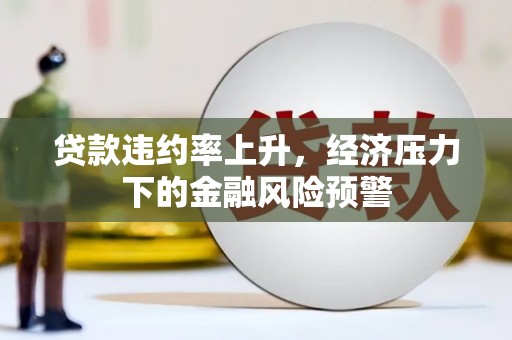 墨江贷款违约率上升，经济压力下的金融风险预警