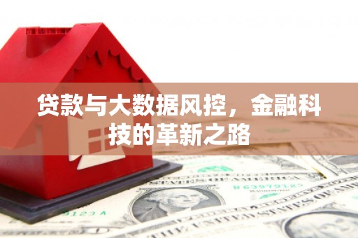 墨江贷款与大数据风控，金融科技的革新之路