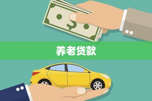 墨江养老贷款