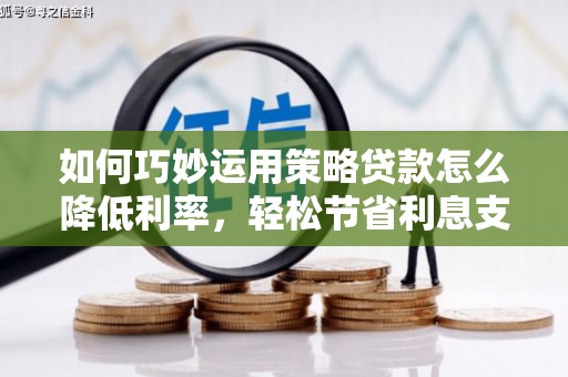 墨江如何巧妙运用策略贷款怎么降低利率，轻松节省利息支出