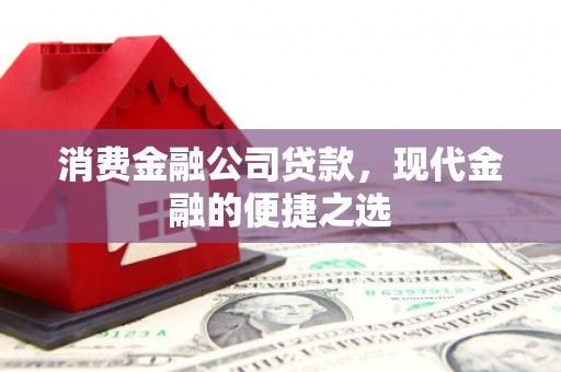 墨江消费金融公司贷款，现代金融的便捷之选