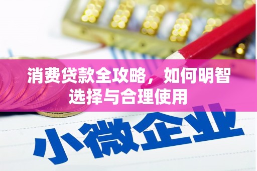 墨江消费贷款全攻略，如何明智选择与合理使用