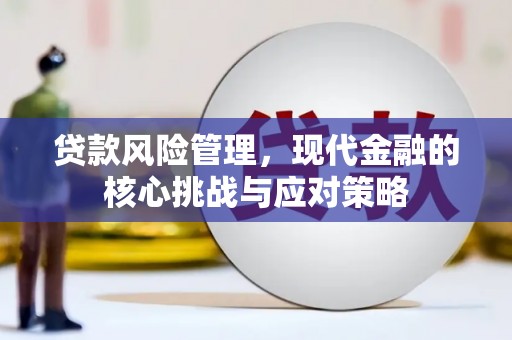墨江贷款风险管理，现代金融的核心挑战与应对策略
