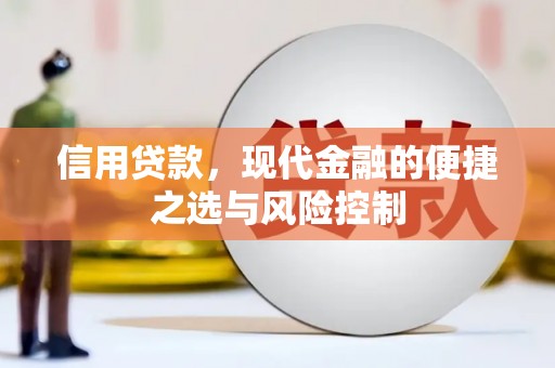 墨江信用贷款，现代金融的便捷之选与风险控制