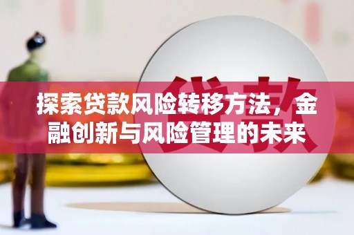 墨江探索贷款风险转移方法，金融创新与风险管理的未来