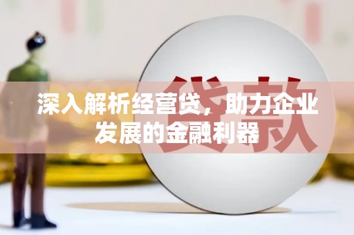 墨江深入解析经营贷，助力企业发展的金融利器