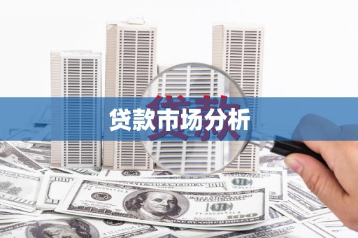 墨江贷款市场分析