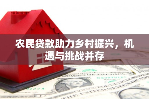 墨江农民贷款助力乡村振兴，机遇与挑战并存