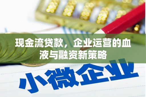 墨江现金流贷款，企业运营的血液与融资新策略