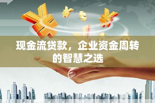墨江现金流贷款，企业资金周转的智慧之选