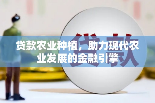 墨江贷款农业种植，助力现代农业发展的金融引擎
