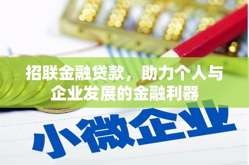 墨江招联金融贷款，助力个人与企业发展的金融利器