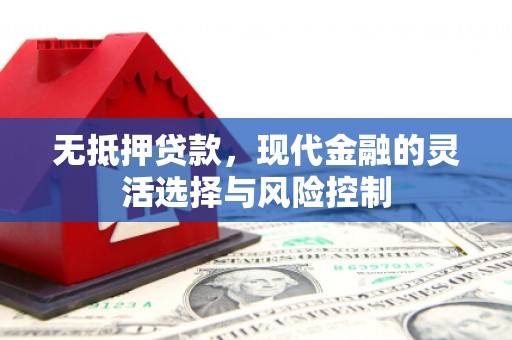 墨江无抵押贷款，现代金融的灵活选择与风险控制