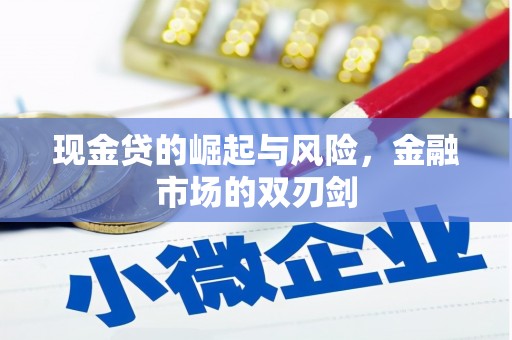 墨江现金贷的崛起与风险，金融市场的双刃剑