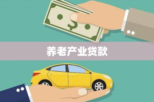 墨江养老产业贷款