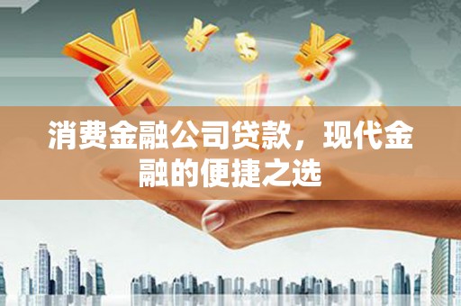 墨江消费金融公司贷款，现代金融的便捷之选