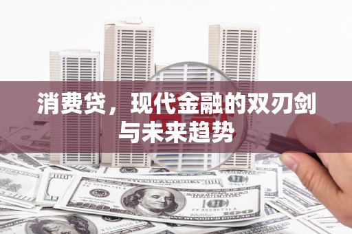 墨江消费贷，现代金融的双刃剑与未来趋势