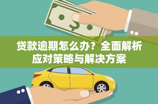 墨江贷款逾期怎么办？全面解析应对策略与解决方案