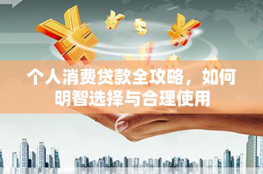 墨江个人消费贷款全攻略，如何明智选择与合理使用